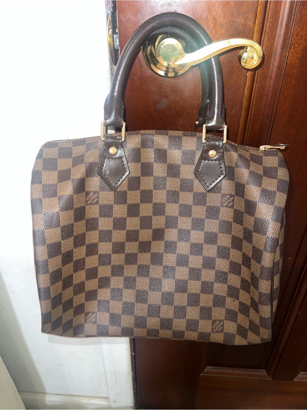 Louis Vuitton Brown Handle Bag